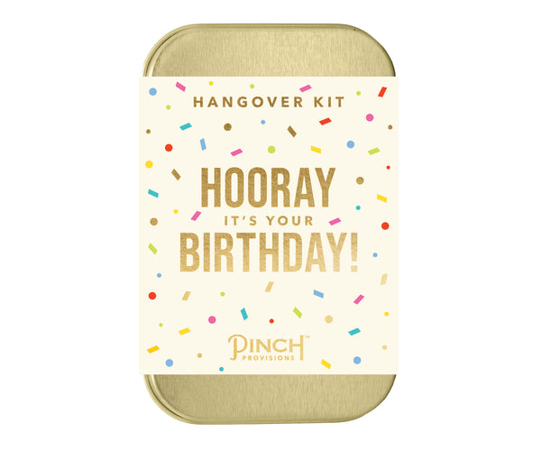 Izola Men's Society Birthday Hangover Kit