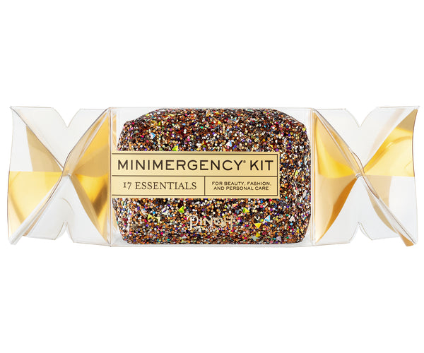 Spice Glitter Minimergency Kit, for Her, Includes 17 Must-Have