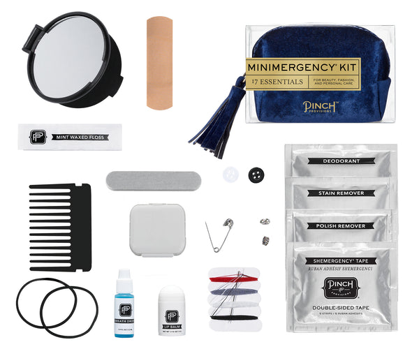 Velvet Tassel Minimergency Kit – Pinch Provisions