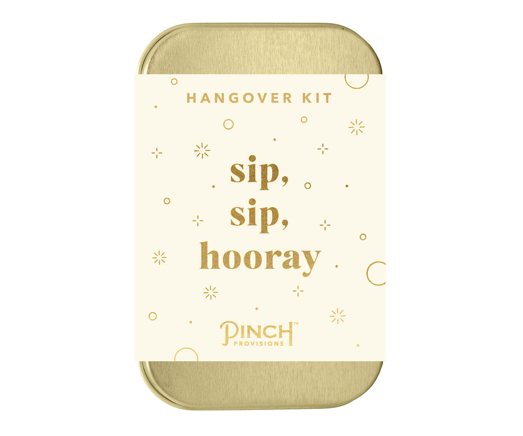 Hangover Kit | Ivory - Sip, Sip, Hooray