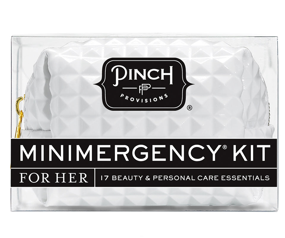 Pinch Provisions Velvet Minimergency Kit for Her, Includes 17