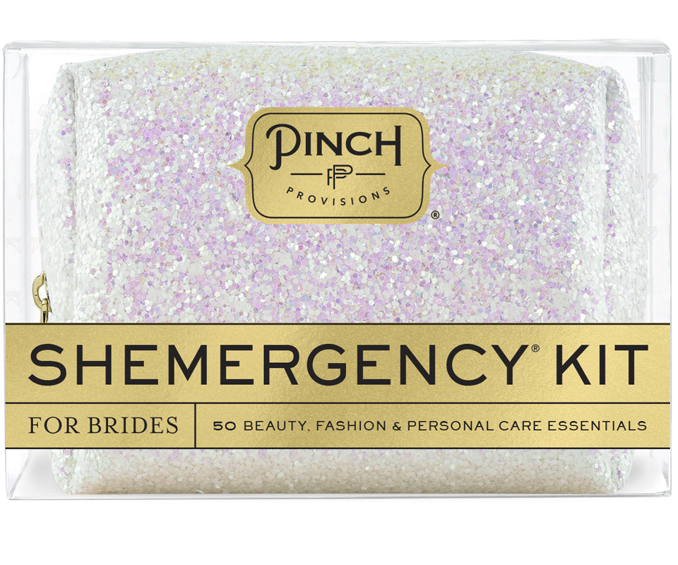 Pinch Provisions Minimergency Kit for Brides, Pink Diamond, Includes 21  Must-Have Emergency Essential Items for Your Big Wedding Day, Compact