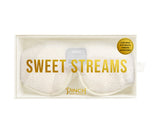 Sweet Streams Sherpa Sleep Mask with Built-In Wireless Headphones