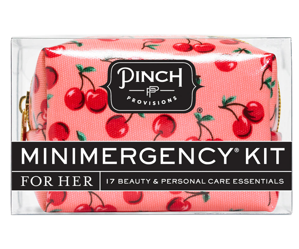 Pinch Provisions Minimergency Kit, for Her, Includes 17 Must-Have Emergency  Essential Items, Compact, Multi-Functional Pouch, Gift for Birthdays and